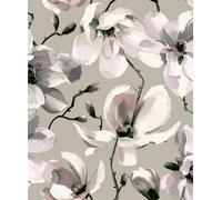 Galerie Flora Silver Cherry Blossom A4 Wallpaper Sample