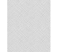 Galerie Flora Silver Herringbone Weave A4 Wallpaper Sample