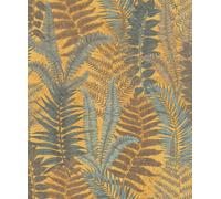 Galerie Flourish Fern Leaf Wallpaper Galerie Wallcoverings Yellow 10050mm x 530mm