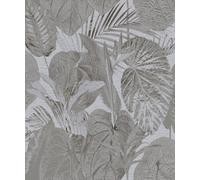 Galerie Flourish Silver Tree Leaf A4 Wallpaper Sample Fl61160
