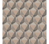 A.S. Création Nara 387481 Non-Woven Wallpaper Geometric Beige Grey 10.05 m x 0.53 m Made in Germany