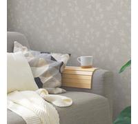 Galerie Fusion Floral Beige Wallpaper FS72011, Cream