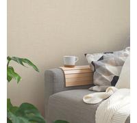 Galerie Fusion Plain Texture Cream Wallpaper FS72010, Cream