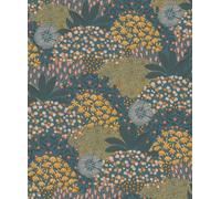 Galerie Fusion Green Forest Bloom Motif A4 Wallpaper Sample