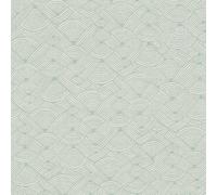 Galerie Fusion Green Geo Swirl Motif A4 Wallpaper Sample