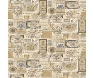 Galerie G12282 Kitchen Recipes Wallpaper, Beige