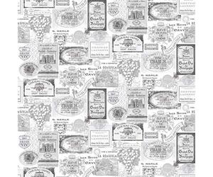 Galerie G12284 Kitchen Recipes Wallpaper, Grey