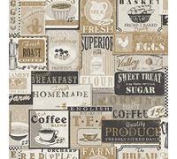 Galerie G12298 Kitchen Recipes Wallpaper, Black
