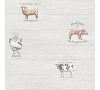 Galerie G12302 Kitchen Recipes Wallpaper, Grey