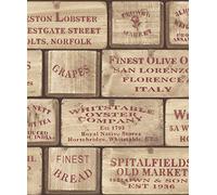 Galerie G12306 Kitchen Recipes Wallpaper, Red