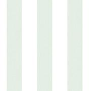 Galerie G67583 Smart Stripes 2, Wide Stripes Design Wallpaper, Green/White, 10m x 53cm