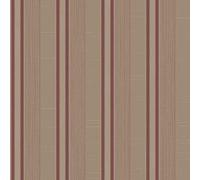 Galerie G67626 Palazzo Textured Varied Stripe Design Wallpaper, Burgundy/Beige, 10m x 53cm