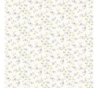 Galerie G67890 Miniatures 2 Small Rose Trail Design Wallpaper, Lilac/White, 10m x 53cm