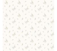 Galerie G67919 Miniatures 2 Small Flower Sprigs Design Wallpaper, Purple/White, 10m x 53cm