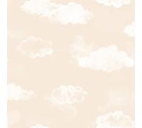 Galerie G78356 Tiny Tots 2 Cloud Wallpaper, Beige, 10m x 53cm