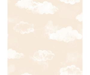 Galerie G78356 Tiny Tots 2 Cloud Wallpaper, Beige, 10m x 53cm