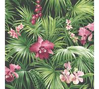Galerie Global Fusion Pink Tropical Florals Smooth Wallpaper