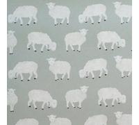 Galerie Great Kids Grey Smooth Glitter Sweet Sheep A4 Wallpaper Sample