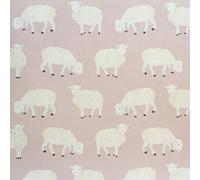 Galerie Great Kids Rose Smooth Glitter Sweet Sheep A4 Wallpaper Sample