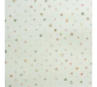 Galerie Great Kids Sage Smooth Glitter Watercolor Dots A4 Wallpaper Sample
