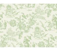 Galerie Green Chinois A4 Wallpaper Sample
