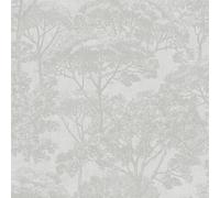Galerie Havana Beige Tree Motif Textured Wallpaper