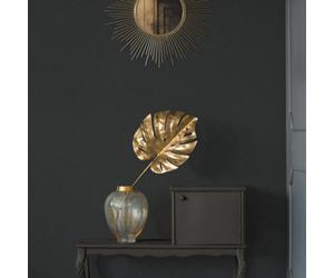 Galerie Havana Black Plain Texture Textured Wallpaper