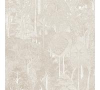 Galerie Heritage Beige Woodland Wallpaper Roll