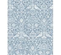 Galerie Heritage Floral Blue Wallpaper 47623, Blue