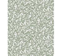 Galerie Heritage Green Vintage Leaf A4 Wallpaper Sample