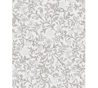 Galerie Heritage Grey Botanic Floral A4 Wallpaper Sample