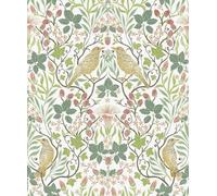 Galerie Heritage Raspberry Wallpaper Galerie Wallcoverings Green 10050mm x 530mm