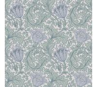 Galerie Hidden Treasures Blue Anemone Floral A4 Wallpaper Sample