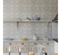 Galerie Hidden Treasures Cream African Marigold Wallpaper Roll
