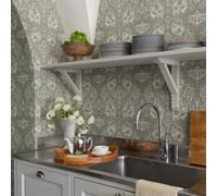 Galerie Hidden Treasures Green African Marigold Wallpaper Roll
