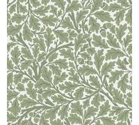 Galerie Hidden Treasures Green Oak Tree Leaf A4 Wallpaper Sample