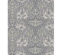 Galerie Hidden Treasures Grey African Marigold A4 Wallpaper Sample