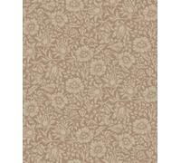Galerie Hidden Treasures Orange Floral Mallow A4 Wallpaper Sample