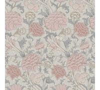 Galerie Hidden Treasures Pink Cray Floral Trail A4 Wallpaper Sample