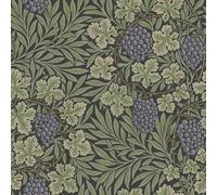 Galerie Hidden Treasures Purple Leafy Grape Vine A4 Wallpaper Sample