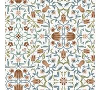 Galerie Hidden Treasures Red Floral No 1 Holland Park A4 Wallpaper Sample