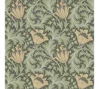 Galerie Hidden Treasures Yellow Anemone Floral A4 Wallpaper Sample