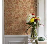 Galerie Hjarterum Collection Blue/pink Ojvind Floral Swan Wallpaper Roll