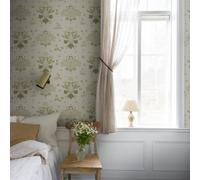 Galerie Hjarterum Collection Olive Edla Wild Flower Field Wallpaper Roll