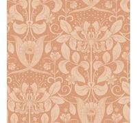 Galerie Hjarterum Collection White Berit Honeysuckle Trellis A4 Wallpaper Sample