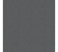Galerie Home Collection Black Glitter Geometric Diamond A4 Wallpaper Sample