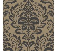 Galerie Home Collection Brown/orange Damask Motif A4 Wallpaper Sample