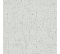 Galerie Home Collection Metallic Grey Geometric Structure Wallpaper Roll