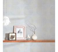 Galerie Home Collection Silver Circle Motif Wallpaper Roll