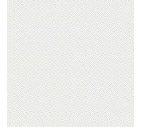 Galerie Home Collection White Glitter Geometric Maze Wallpaper Roll